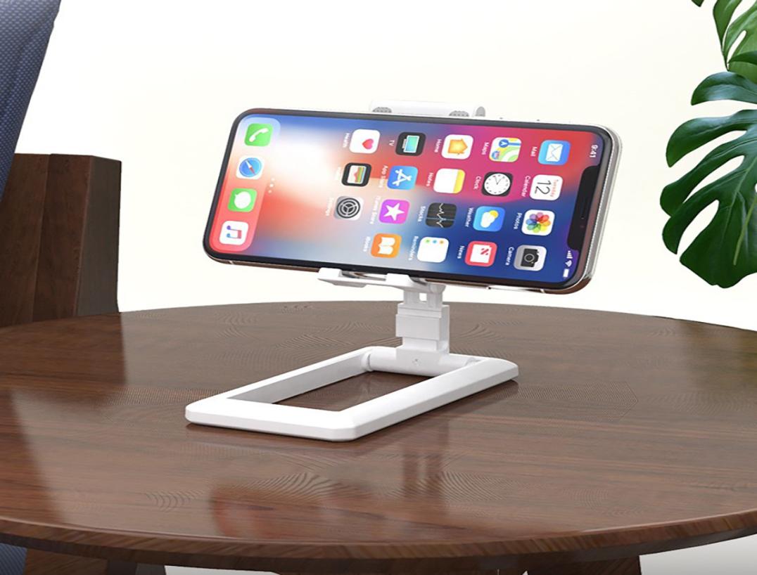 Epacket Foldable Phone Tablet Stand Holder Adjustable Desktop Mount Tripod Table Desk Support for iPhone Samsung iPad Mini 1 2 3 4