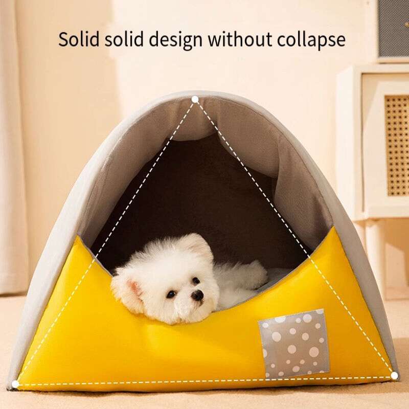 Winter Cat Nest Semi Enclosed Thickened Villa Four Seasons Universal Small and Medium sized Warm Dog House