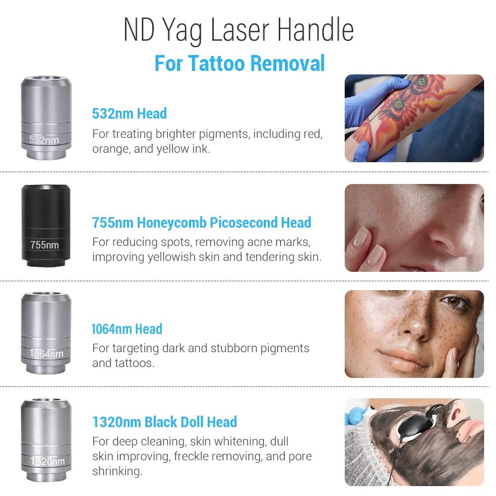 High End Powerful Laser Hair Removal + Tattoo Removal Upgrade Spot Size 808 Diode Laser Depilation Picosecond Skin Whitening Machine Desktop Style