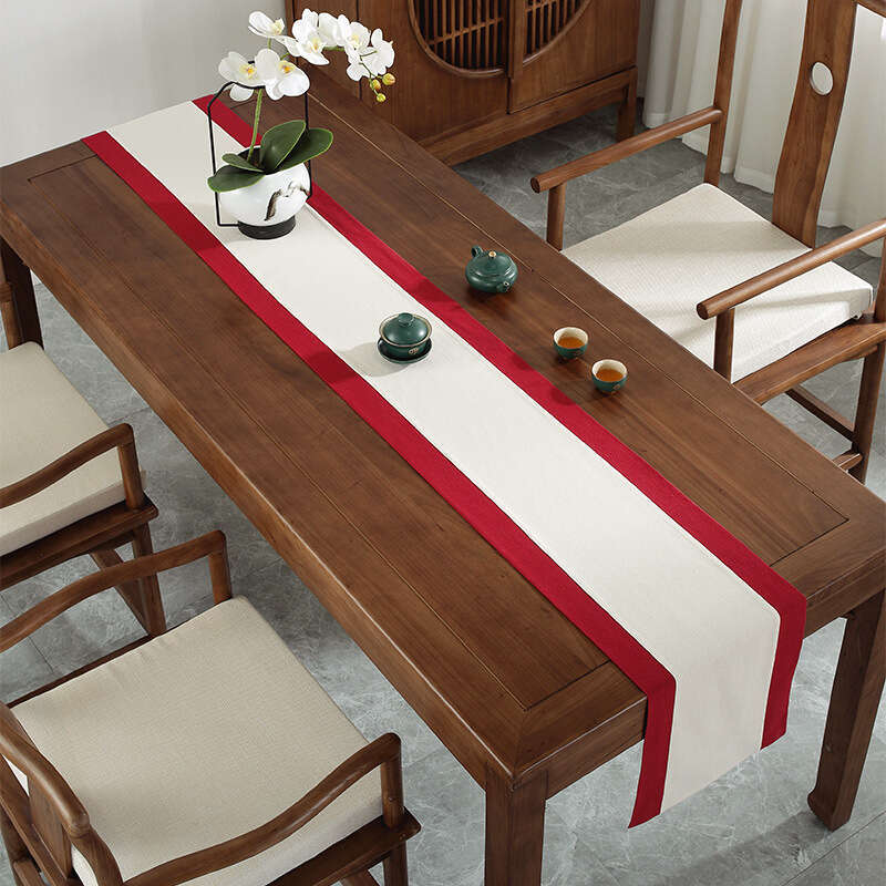 Table Chinese Classical Solid Color Mat, Tablecloth, Tea Room, Study, Bedroom, Foyer, Bed Flag, TV Cabinet Cover Cloth