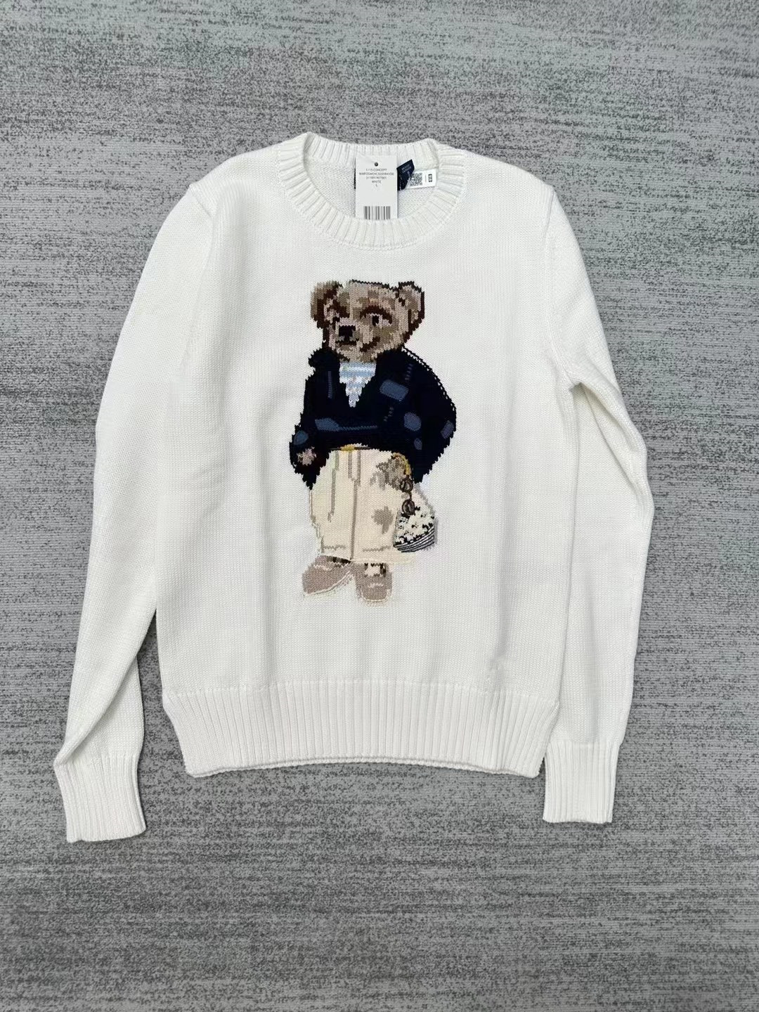 Women's designer sweaters Sweater Winter Soft Basic Women Pullover Cotton Teddy Bear Pulls Fashion Knitted Top Embroidery Jumper Sweaters a83