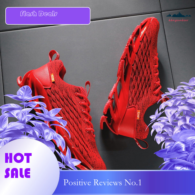 ddmyoutdoor Large size breathable men's shoes 2024 spring and autumn mesh popular men's trendy shoes casual sports running, blade men's