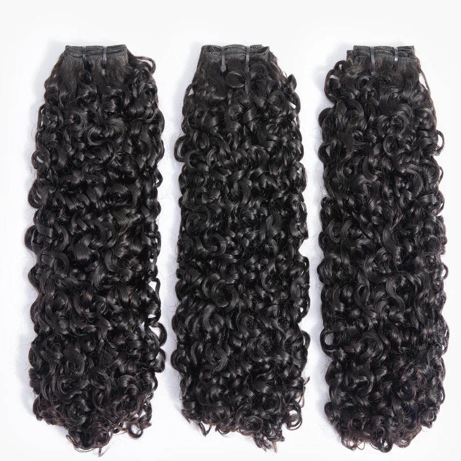 10A Small Spirals Bundles Brazilian Unprocessed Kinky Curly Human E Curls Weave Only Virgin Hair Extension 3B 3C