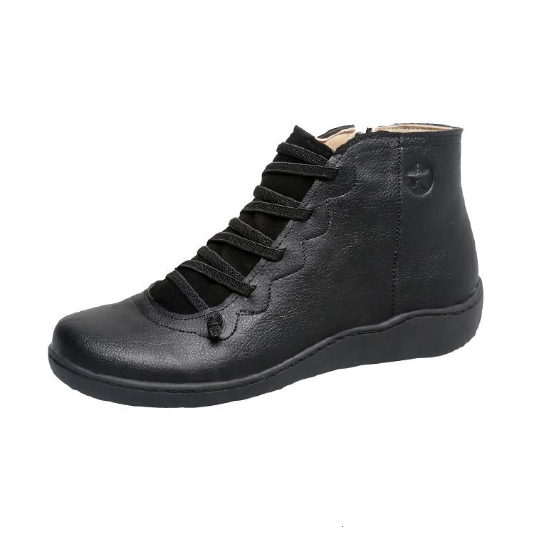 Shoes 2024 Martin High Top Versatile Short Casual Flat Bottom Work Dress Women's Boots Large