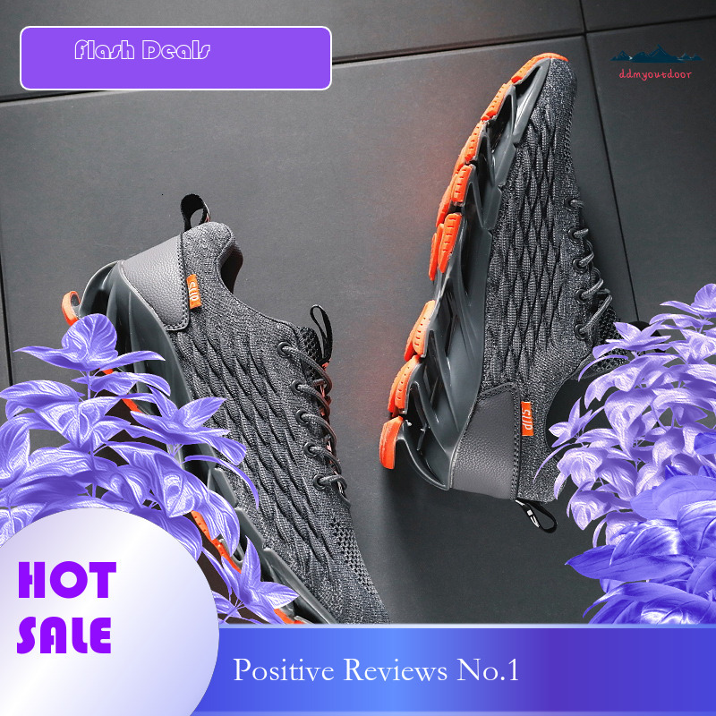 ddmyoutdoor Large size breathable men's shoes 2024 spring and autumn mesh popular men's trendy shoes casual sports running, blade men's