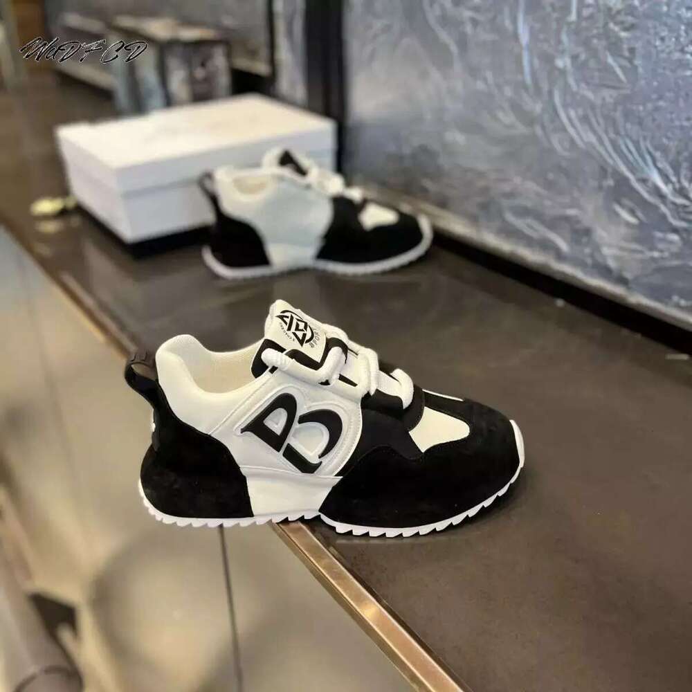 Chunky Sneakers Mens Designer Cover Bottom Sport Fashion Casual Microfiber Leather Upper Increased Internal Platform Shoes