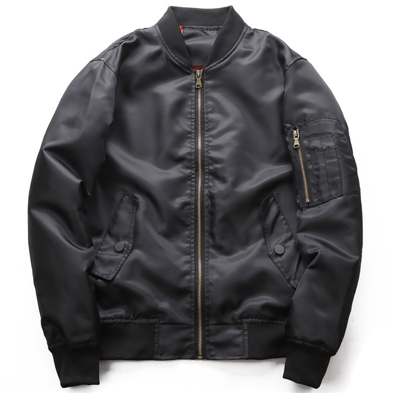 Mens Bomber Jacket 2023 Spring Autumn Male Baseball Jackets Pilot Men Outwear Army Green Coat Zipper Tactical Uniform y240927