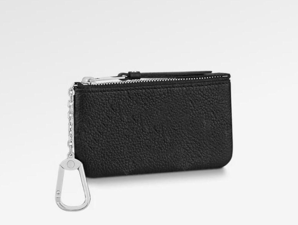 Genuine Leather Coin Purse Luxury design Portable KEY P0UCH wallet classic Man/women Chain bag With dust bag and box wallets