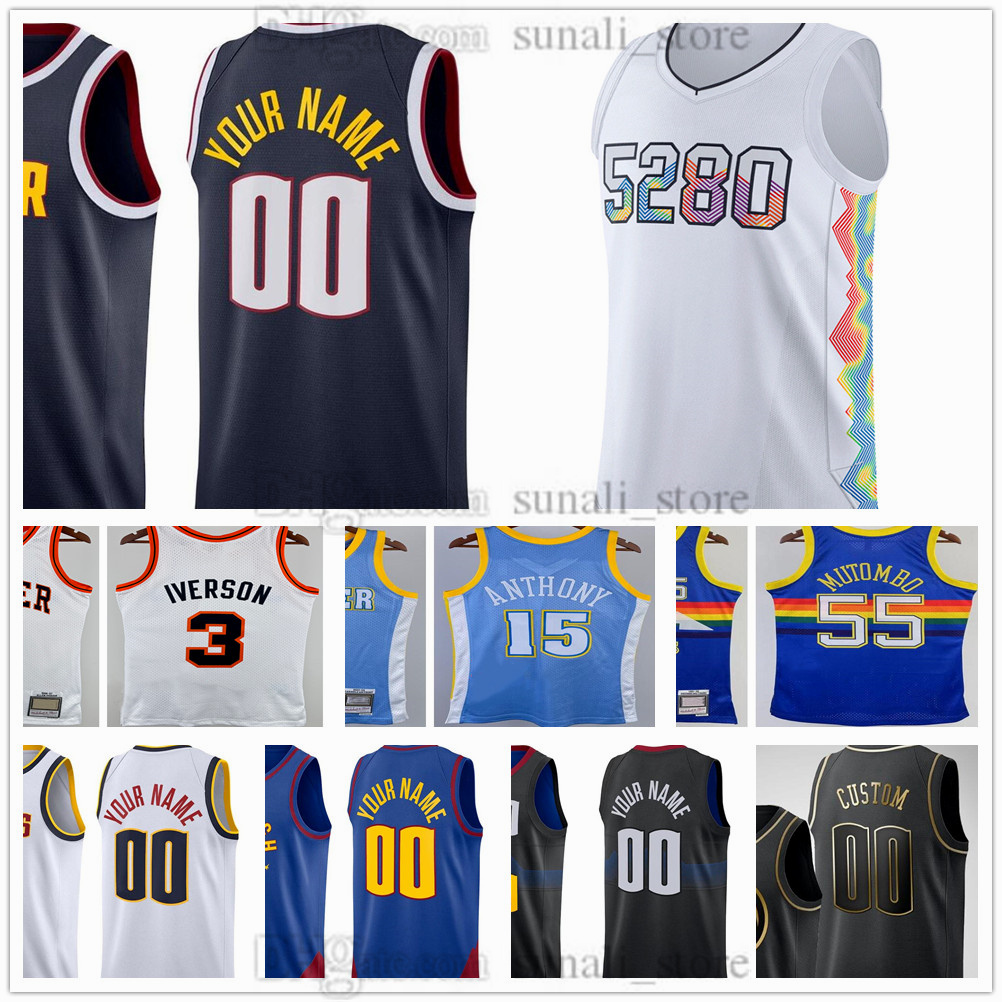 2024/25 City Basketball Jerseys 4Westbrook 15Jokic 27Murray Aaron 32 Gordon Michael 1 Porter Jr. Christian 0 Braun Zeke 22 Nnaji Jalen 24 Pickett Dario 9 Saric Printed