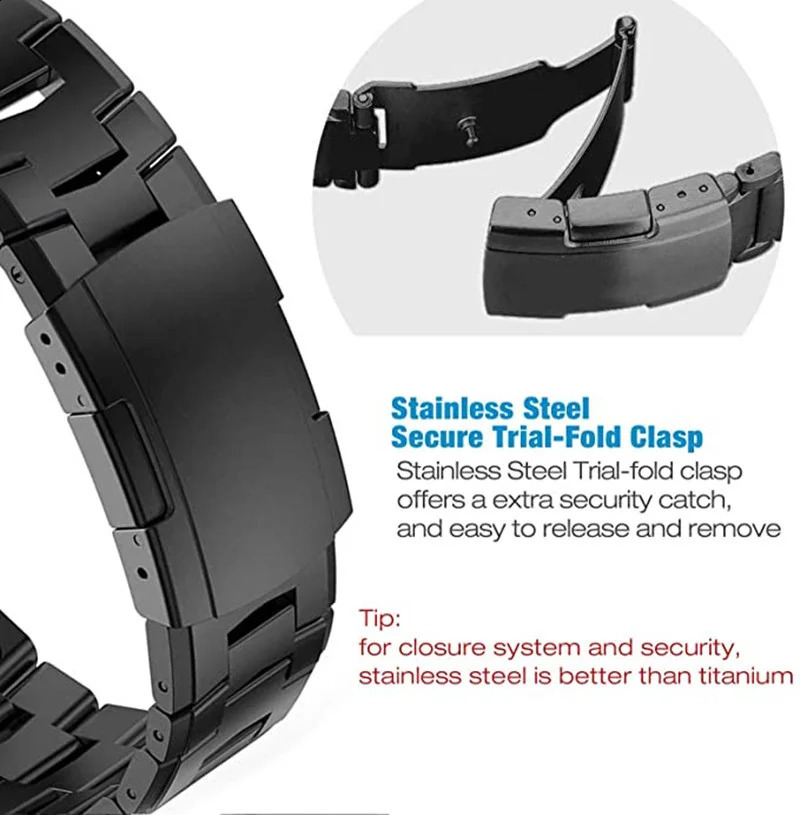 22mm 26mm Quick Fit Metal Watch Band Bracelet For Fenix 7X 7 6X Pro 5X Plus/ Instinct/Epix Strap Wristband 240909