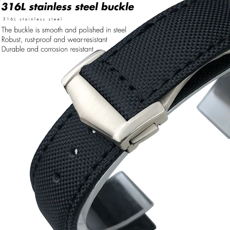 19mm 20mm 21mm 22mm nylon strap suitable for 300 fabric leather precision canvas 240911