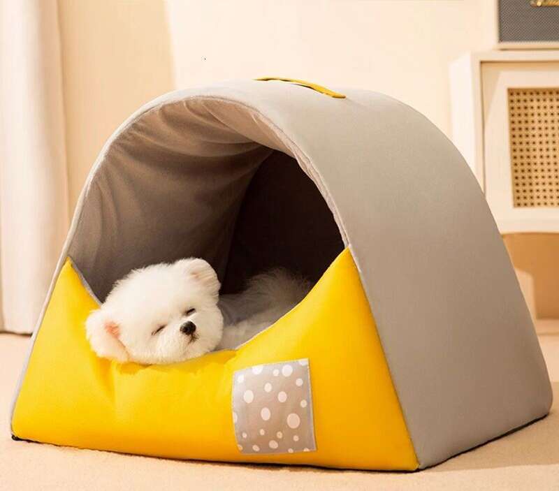 Winter Cat Nest Semi Enclosed Thickened Villa Four Seasons Universal Small and Medium sized Warm Dog House