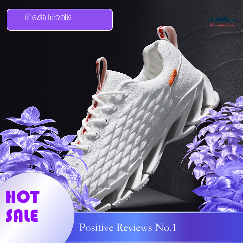 ddmyoutdoor Large size breathable men's shoes 2024 spring and autumn mesh popular men's trendy shoes casual sports running, blade men's