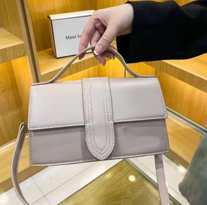 2024Top Handbags Women PU Leather Shoulder Bags Fashion Messenger Bags Purse Bambino Designer Brand Handbag Tote Bag Women's Satchel