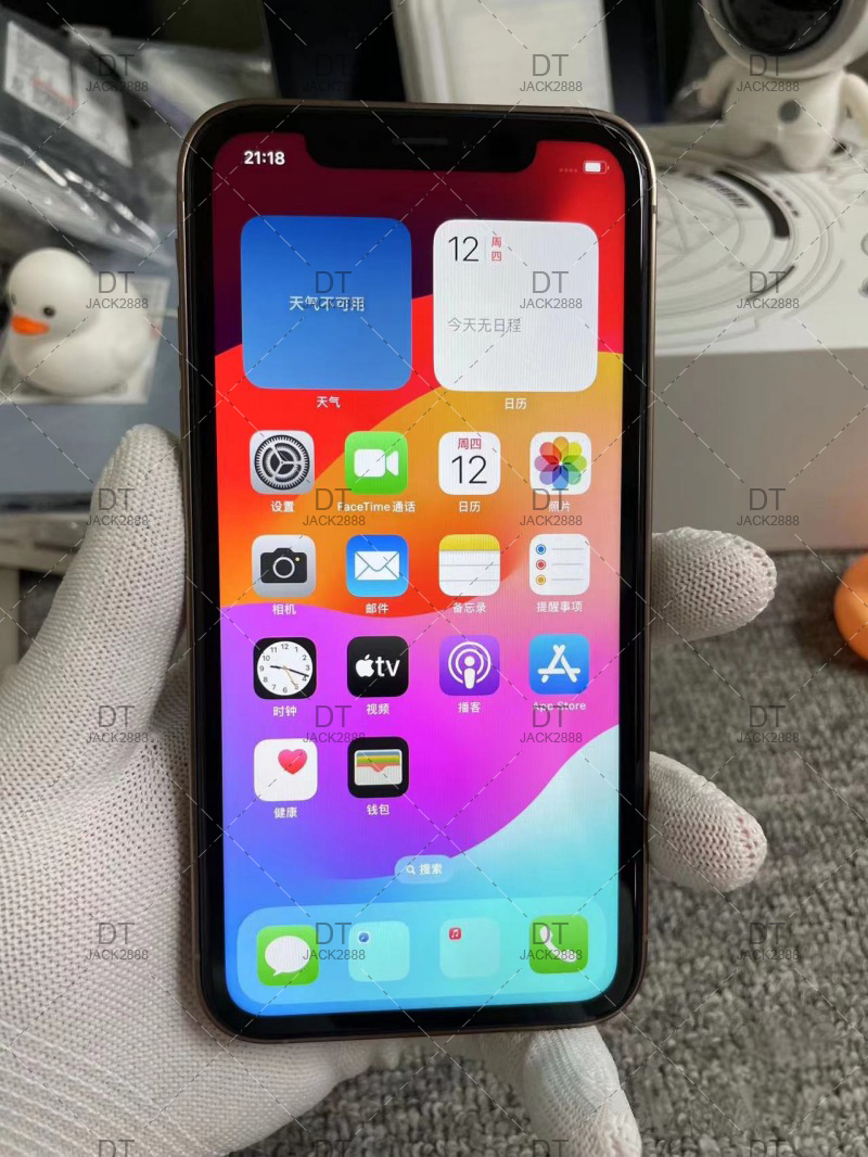iPhone Original Unlocked iphone XR Covert to iphone 16 Pro Cellphone with 16 Pro Camera appearance 3GB RAM 64GB 128GB ROM Mobilephone,A+Excellent Cond