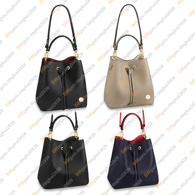 Ladies Fashion Designe Luxury BB & MM Bucket Bag Shoulder Bags Cross body TOTE Handbag Top Mirror Quality M44020 M45256 M46526 M45555 M45497 M11815 Purse Pouch 2 Size