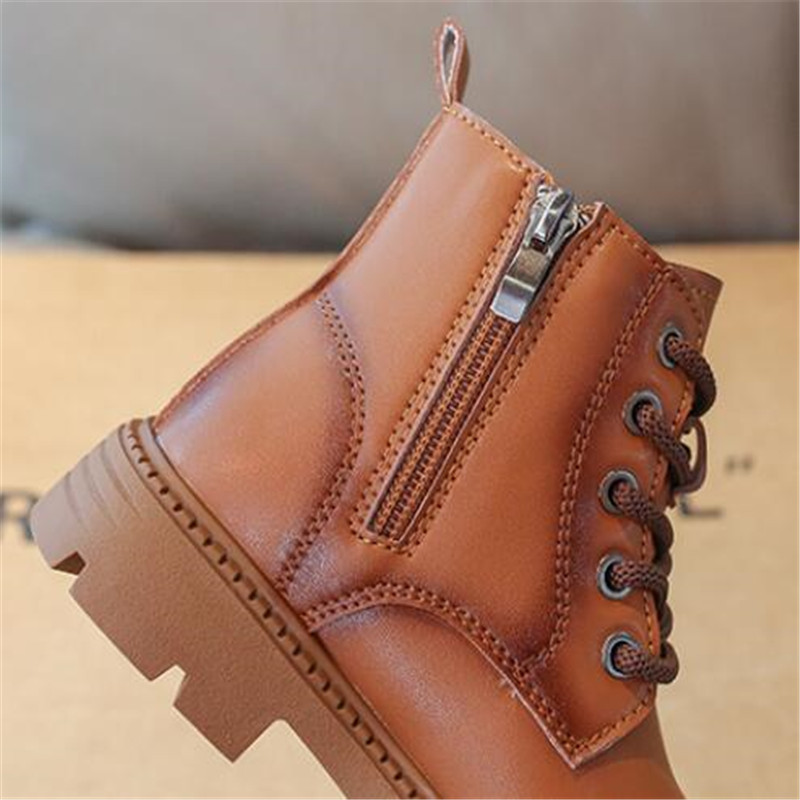 Kids Martin Boots Autumn Winter Children Fashion Ankle Chelsea Boot Boys Girls booties Soft Baby Toddlers Shoe