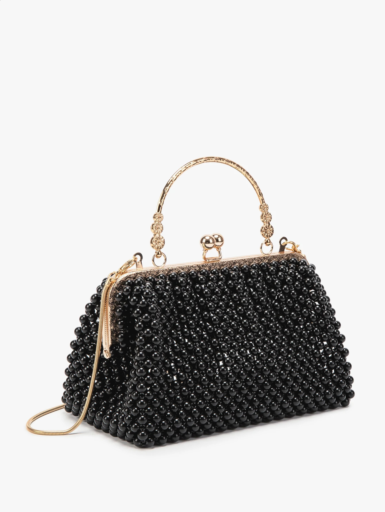 Purses and handbag er Clutch purse handmade Pearl decoration Party Wedding Evening bag banquet bag 240926