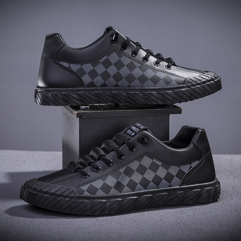 New 2024 new designer casual lightweight flat sports fashion breathable multifunctional board soft sole lace up men's shoes