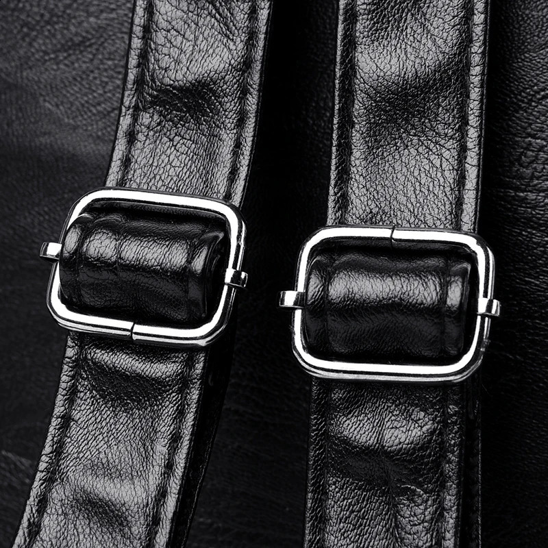 Women Backpack High Quality Soft Leather Female Vintage Bag School Bags Travel Bagpack Ladies Large Capacity Bookbag Rucksack 240925Z