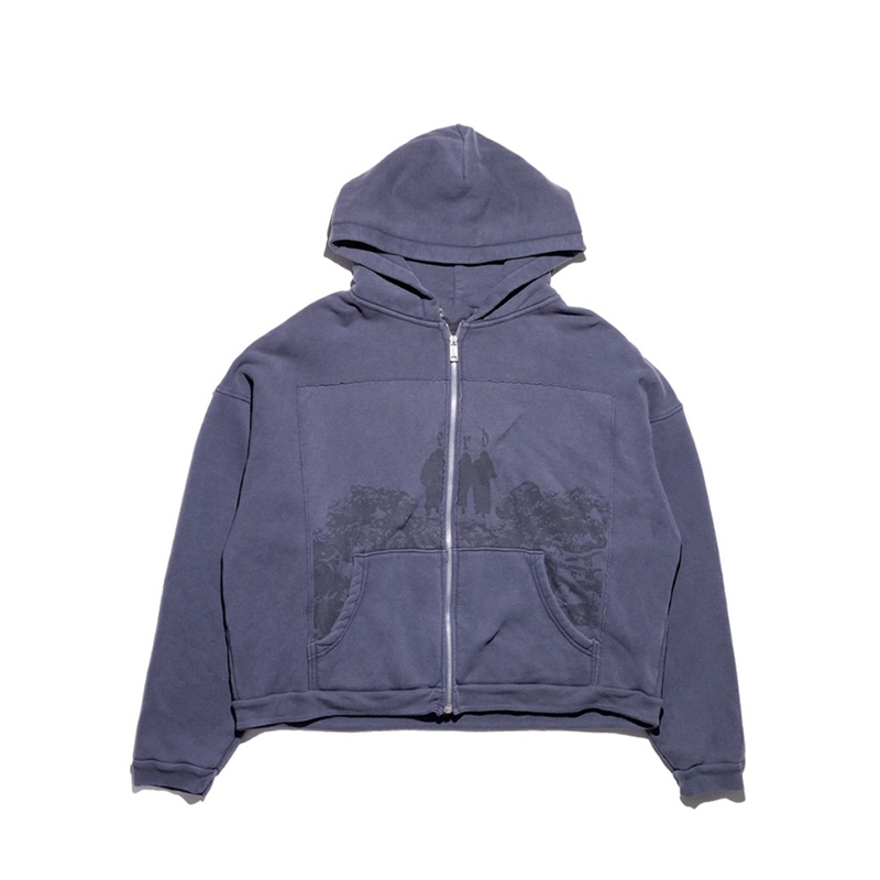 Autumn Winter Men's Hoodie Vintage Graphic Hooded