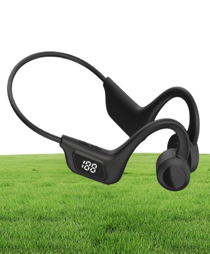 VG09 VG02 Bone Conduction Headphones Wireless Digital Bluetooth Earphones 3D Bass Outdoors Waterproof Sports Headset MD046539699