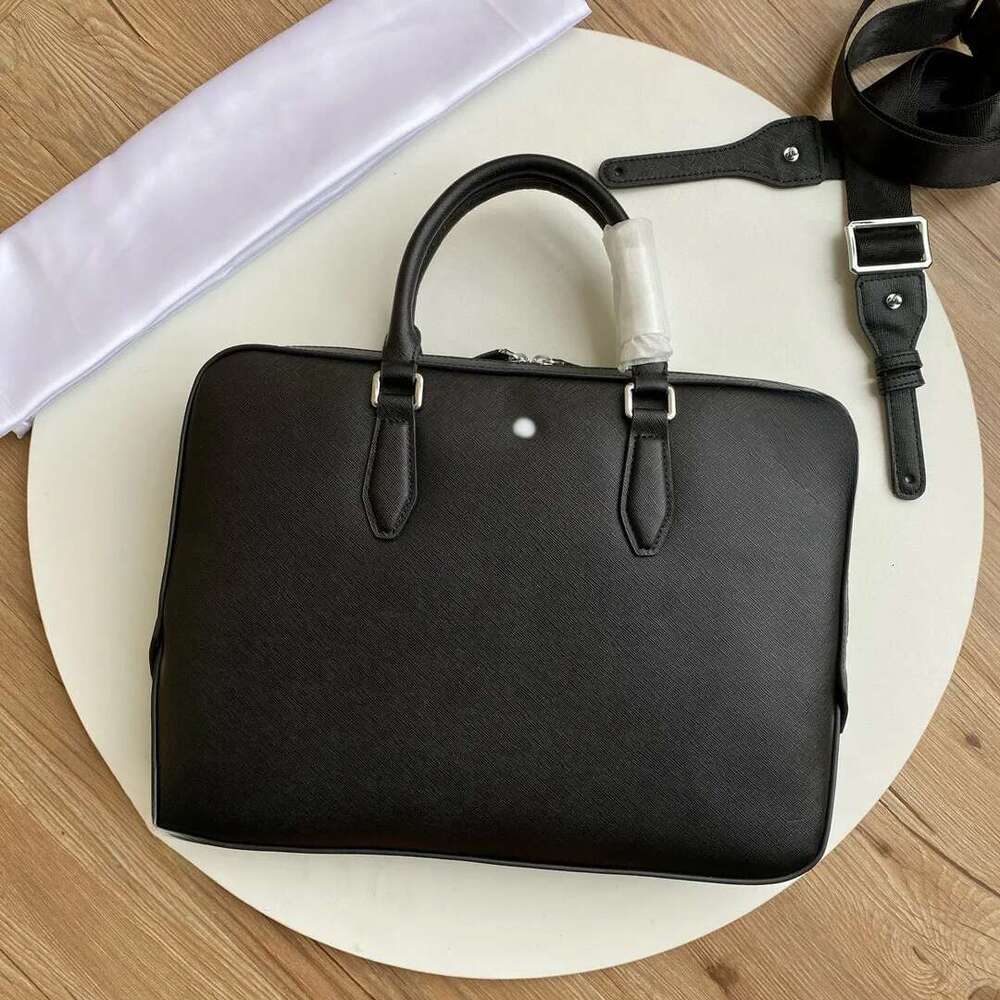 designer mens classic business casual handbag fashion messenger work laptop tablet versatile crossbody shoulder bag document case
