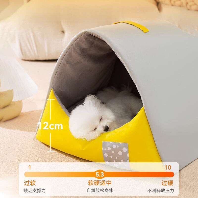 Winter Cat Nest Semi Enclosed Thickened Villa Four Seasons Universal Small and Medium sized Warm Dog House