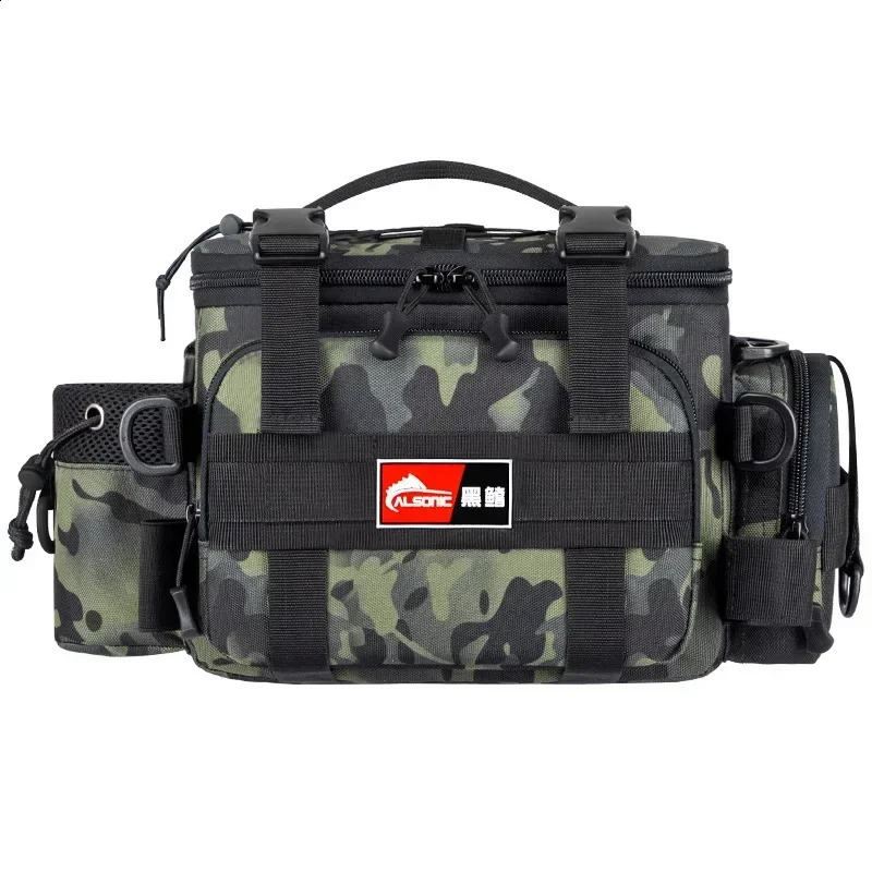 Fishing Lure Bag Winter Outdoor Backpack with Rod Holder BagFishing Tackle Box Gear Storage 240924