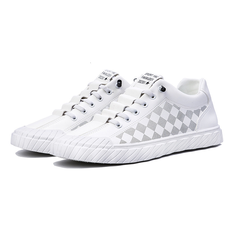 New 2024 new designer casual lightweight flat sports fashion breathable multifunctional board soft sole lace up men's shoes