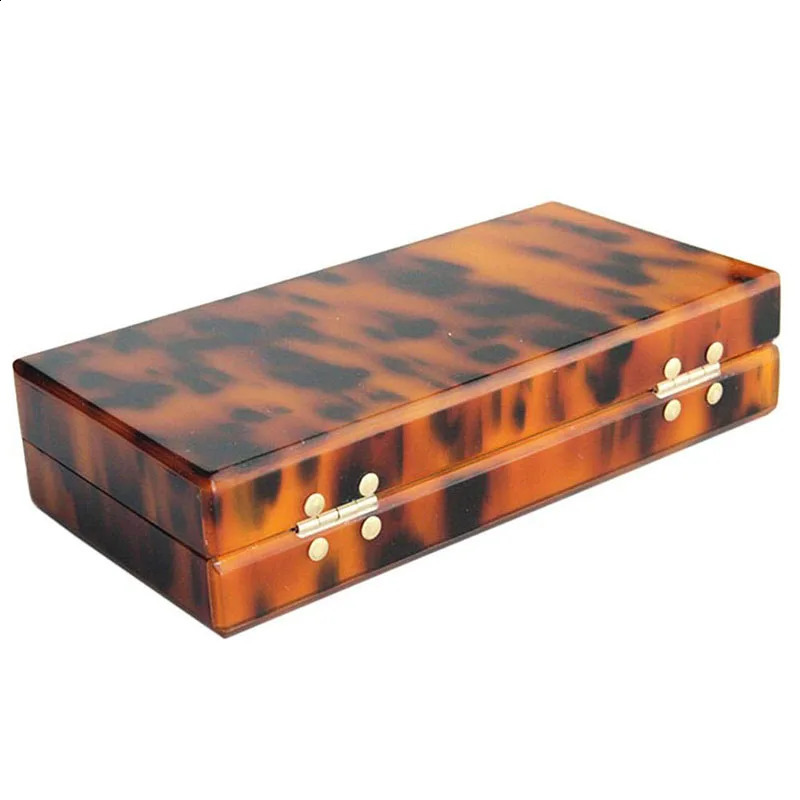 Acrylic Leopard Printing Handbag For Women Rectangular Summer Fashion er Perspex Trendy Crossbody Praty Evening Clutch Bag 240926