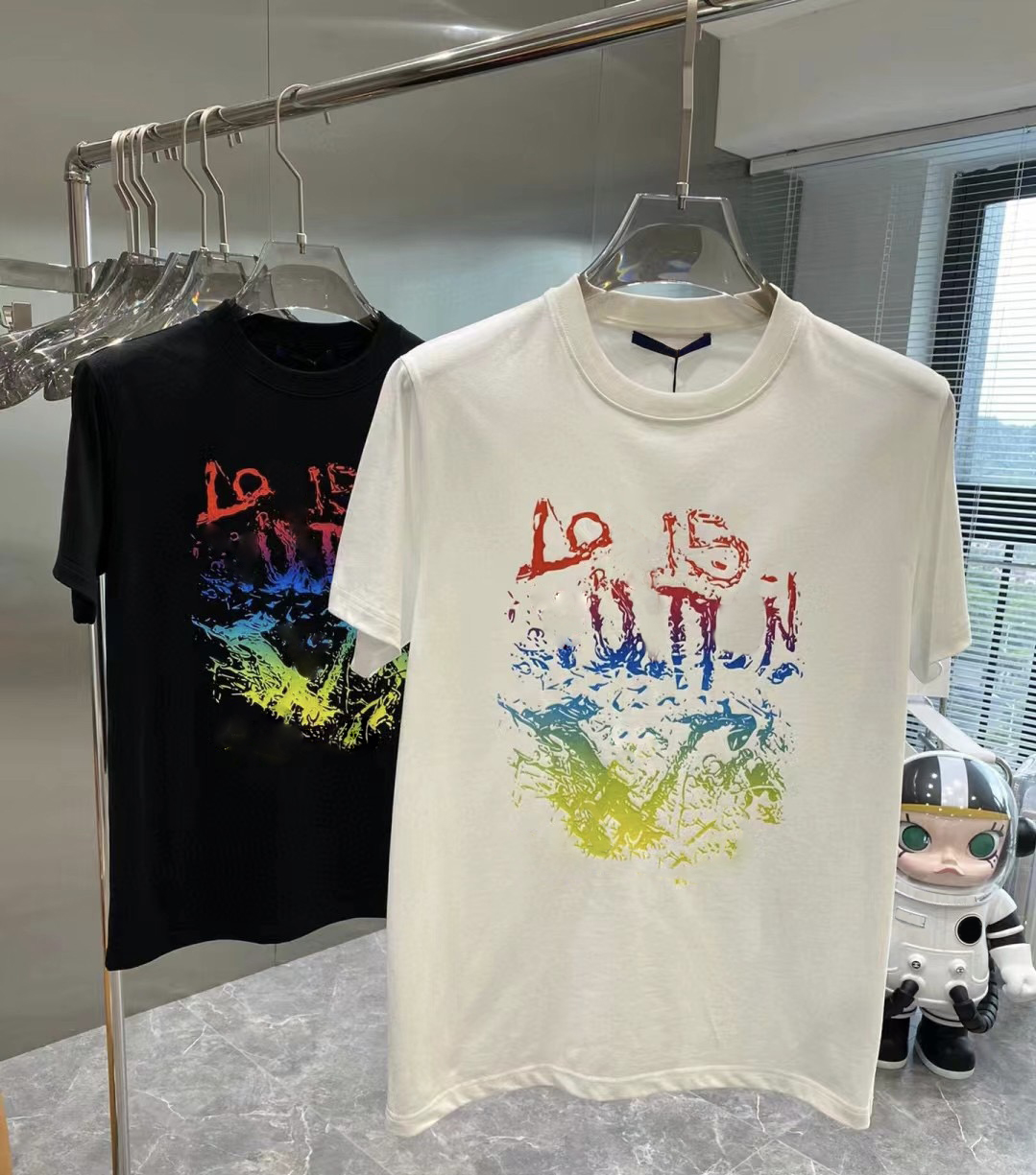 Summer Men's shirt Fashion Designer shirt Men's T-shirt Women's Clothing T-shirt 100% cotton short-sleeved clothes Casual T-shirt