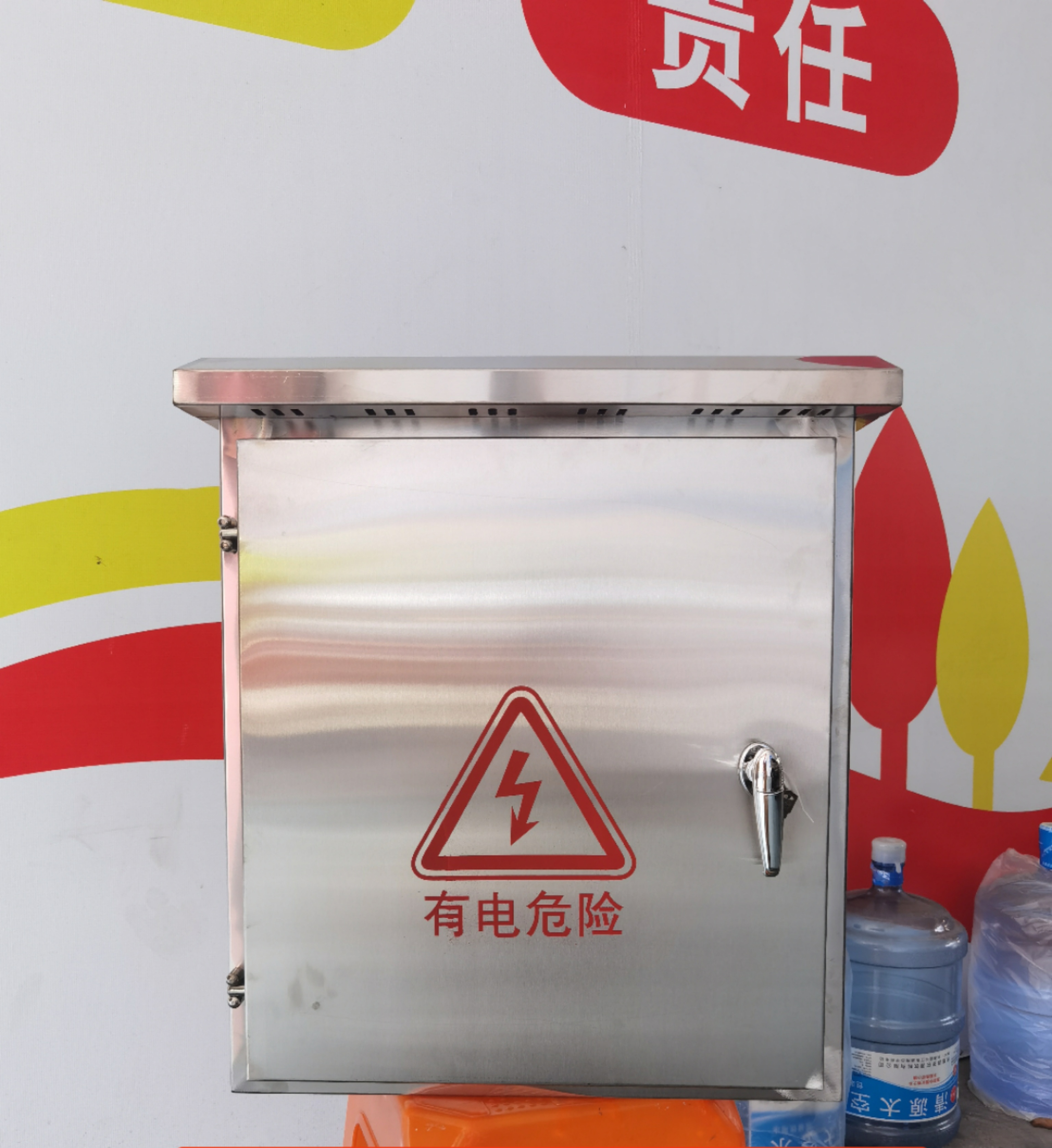 Stainless Steel Durable Distribution Box for Industrial Use