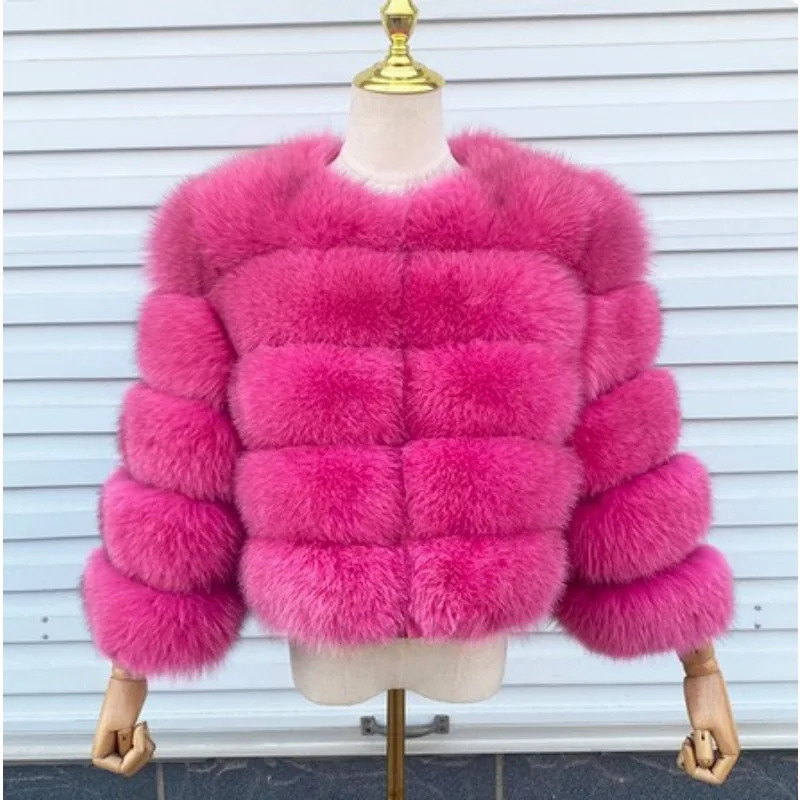 Solid Faux Fur Jacket Women Coats Patchwork Thicken Casual Loose Overcoat Korean Fashion Autumn Winter Warm Outerwears New