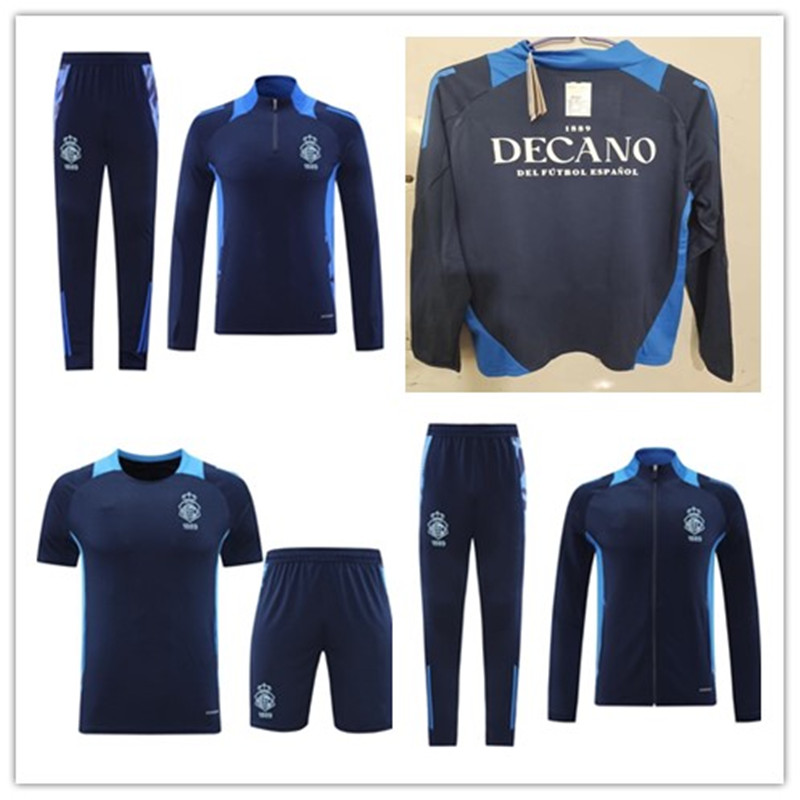 2024 2025 Huelva Recreativo Soccer jacket tracksuits 24 25 Menosse Anton Mesa Cayetano Montoro Vazquez Diaz football jackets sportswear chandal TRAINING suit