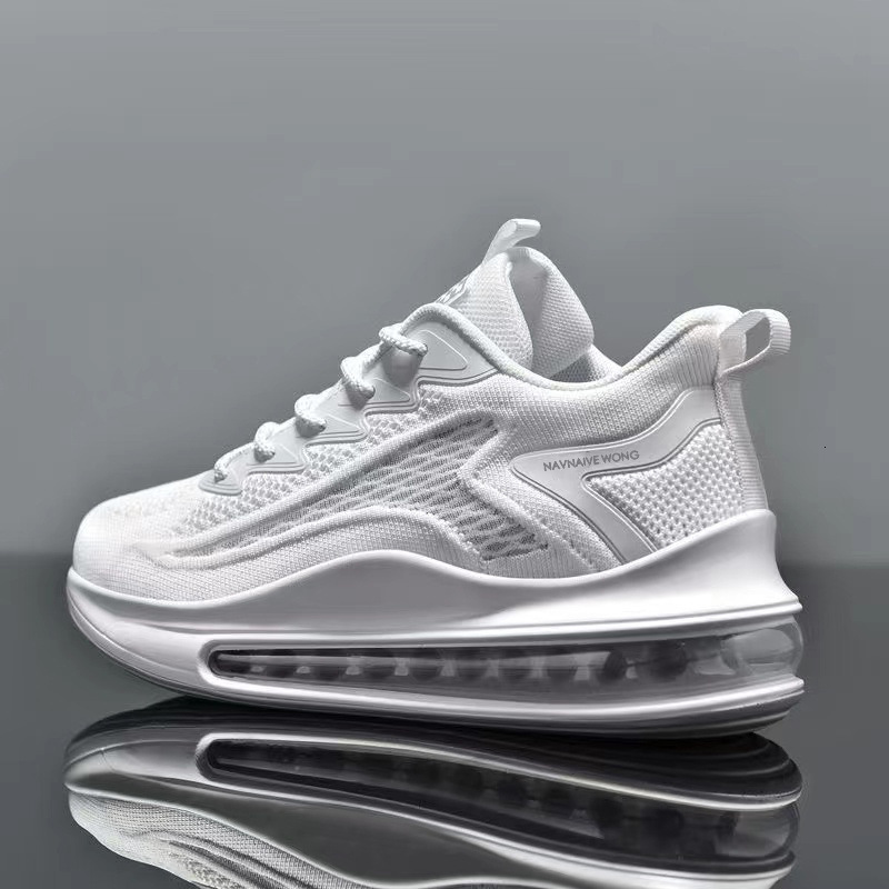 2024 New Spring Sports Air Cushioned Elevated Running Breathable Trendy Men's Shoes Versatile