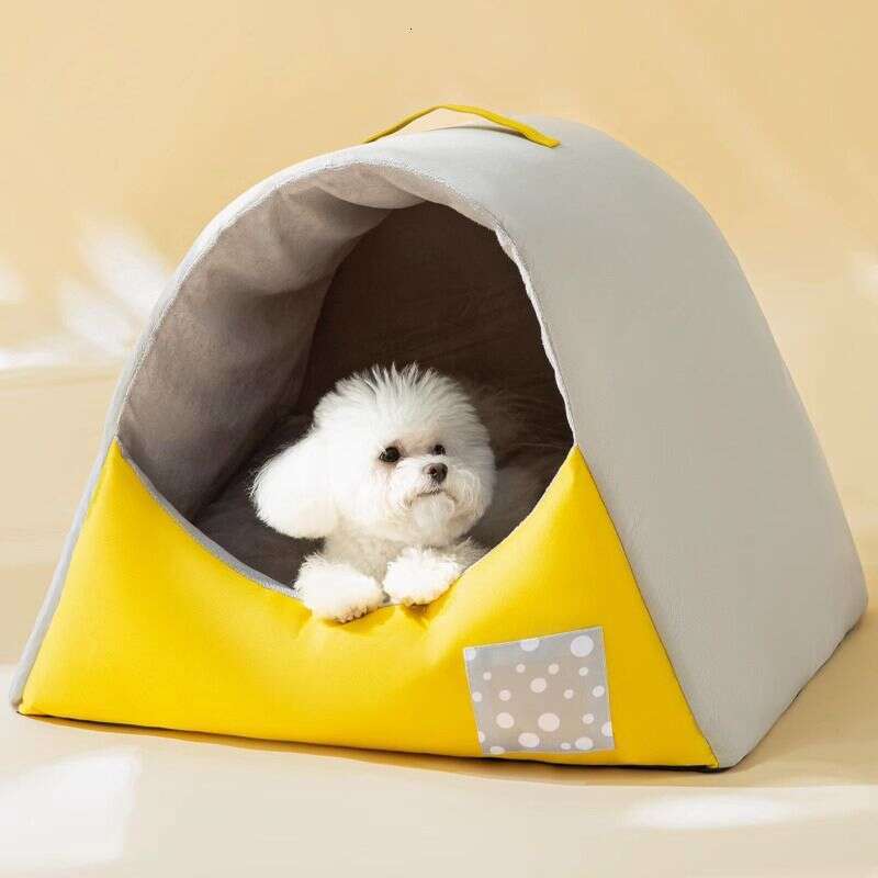 Winter Cat Nest Semi Enclosed Thickened Villa Four Seasons Universal Small and Medium sized Warm Dog House