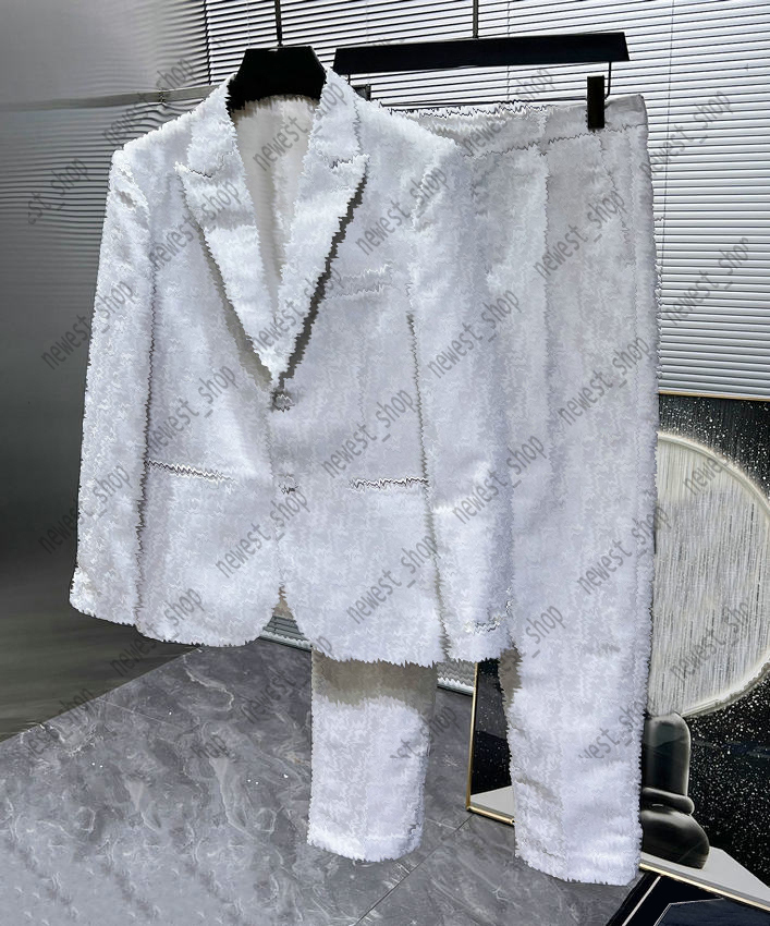 24ss Mens Suits Blazers Western cloth designer Blazer luxury outwear coat slim fit casual letter print coats man dress suit pants