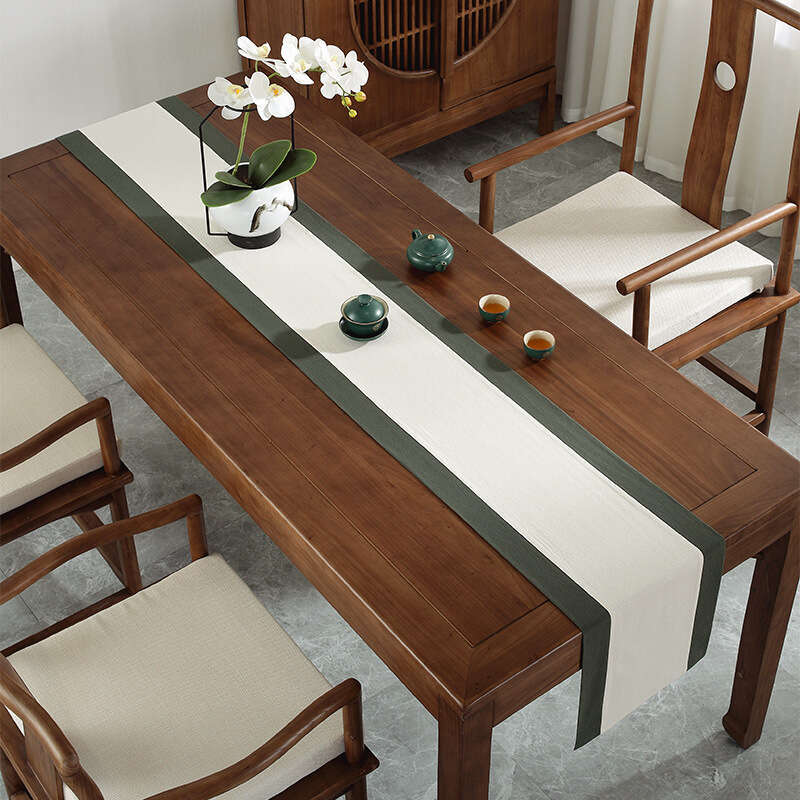 Table Chinese Classical Solid Color Mat, Tablecloth, Tea Room, Study, Bedroom, Foyer, Bed Flag, TV Cabinet Cover Cloth