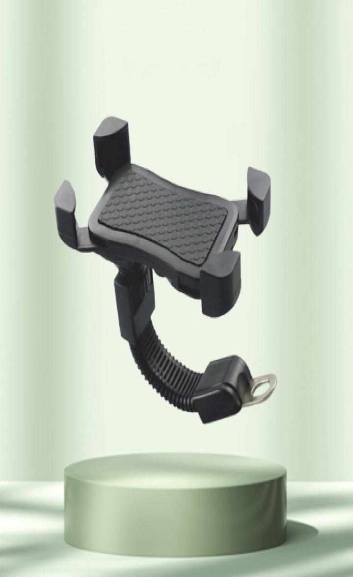 Motorcycle Phone Holder Stand Motorbike rearview mirror Mount Bracket With Edge Protector for samsung huawei xiaomi LG1484738