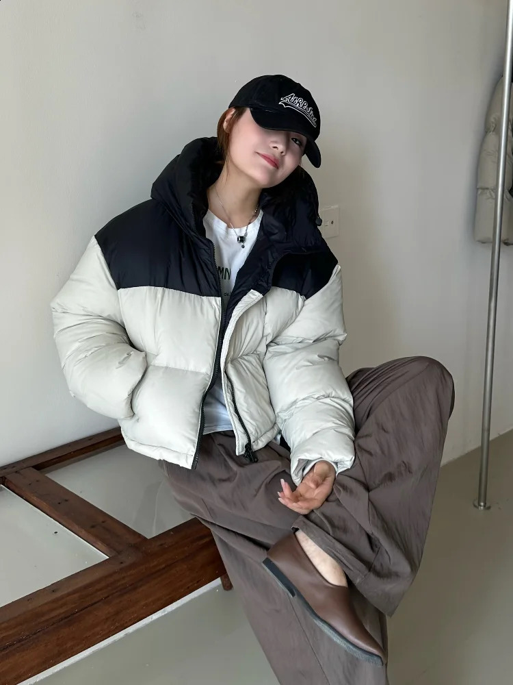 Winter High Waist Bread Down Jacket Thick 90 Duck Down Jacket Womens Down Jacket Fashion Short Parka 240926