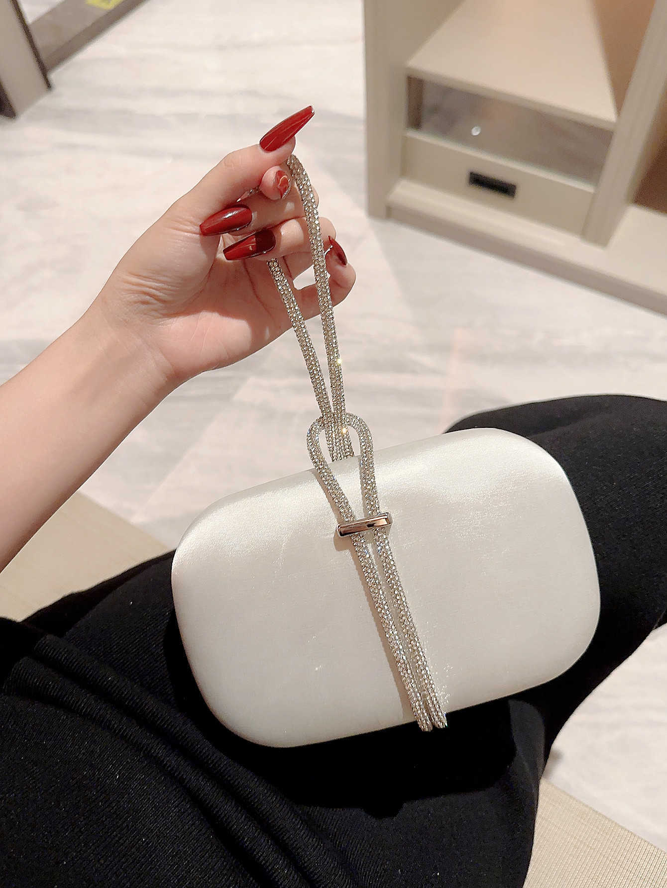 Rhinestone Evening hot | Dinner Clutch Bag for Formal Events & Banquets
