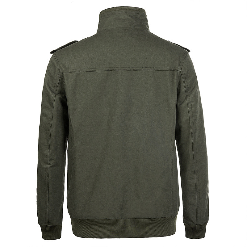 Autumn and winter new clothing military fan cotton plush work clothes oversized jacket men's fashion trend
