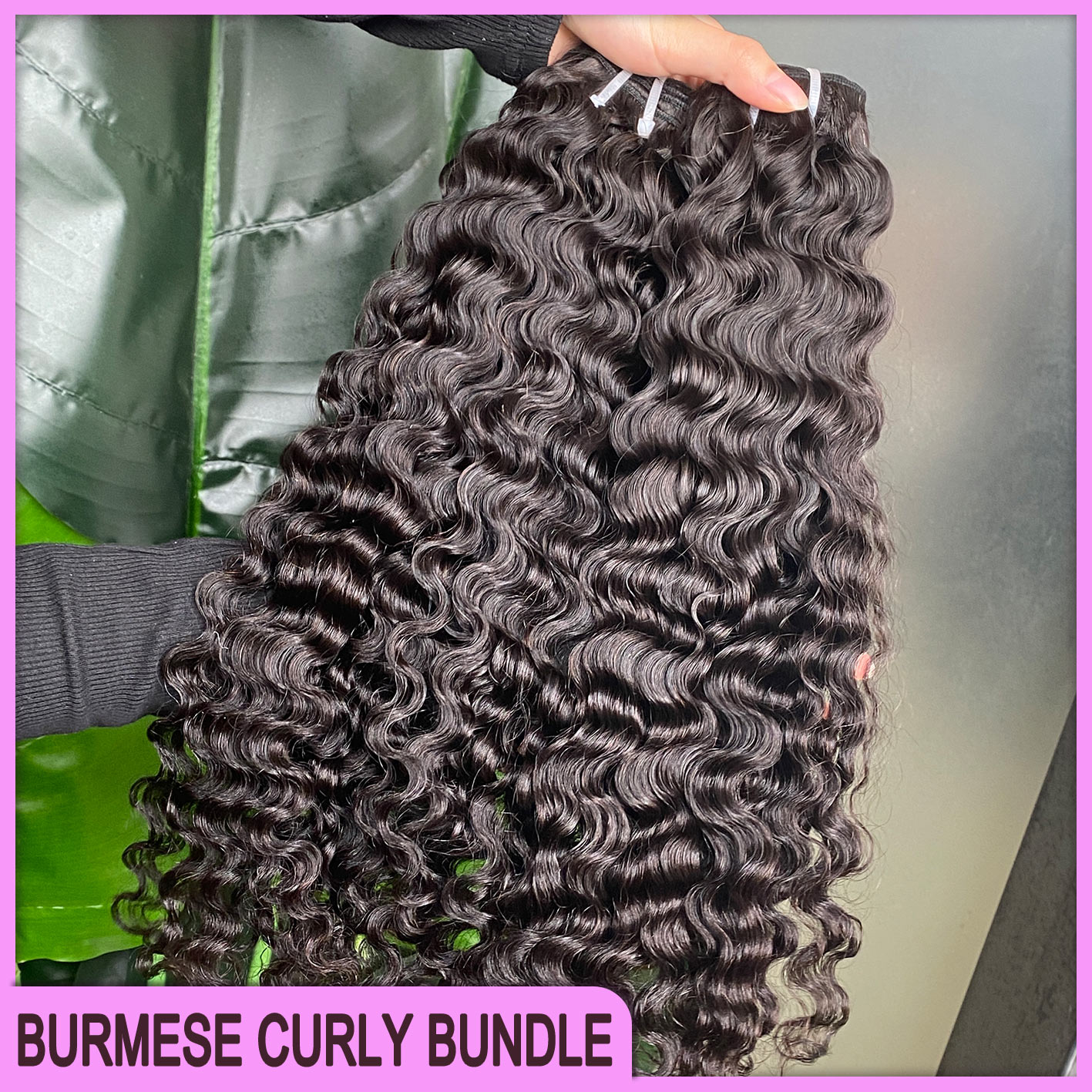 Burmese Curly Hair Weave Weaves 3Pcs 8-34 Inches Natural Color Top Quality Brazilian Peruvian Indian 100% Raw Virgin Human Hair