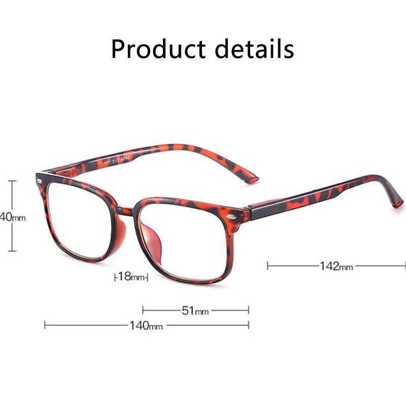 Retro Fashion Progressive Multifocal Reading Glasses Men Women Anti Blue Light Magnifying Presbyopic Glasses Big Full Frame +1.5XJ240907