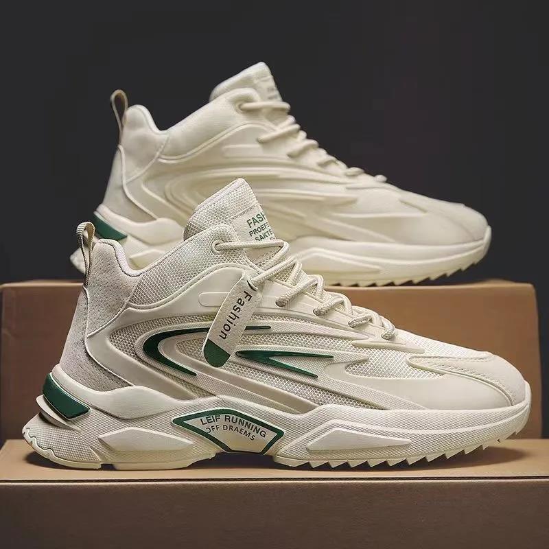 Designer Shoes New Zhongbang Breathable Mesh Men's 2024 Spring And Autumn Fashion Casual Soft Sole Lace Up Sports Shoes Balance Shoes