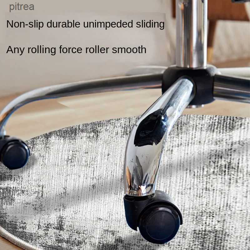 Carpets VIKAMA Geometric Carpet Learning Office Computer Desk Electronic Sports Chair Anti slip Pad Bedroom Rectangular Crystal Velvet Foot Mat y24093