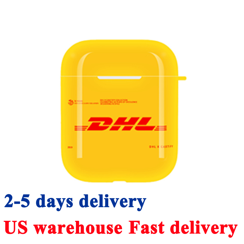 Wholesale USA Stock For Airpods Pro 2 Air Pods 3 4 Earphones Airpod Bluetooth Headphone Accessories Solid Silicone Cute Protective Wireless Charging Box TPU Case
