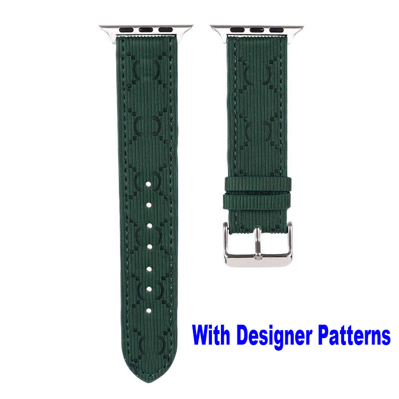 Luxury fashion G Watchband straps for Apple Watch Band 46mm 49mm 42mm 38mm 40mm 44mm 41mm 45mm iwatch 10 9 8 7 bands Leather Straps Bracelet Designer 
