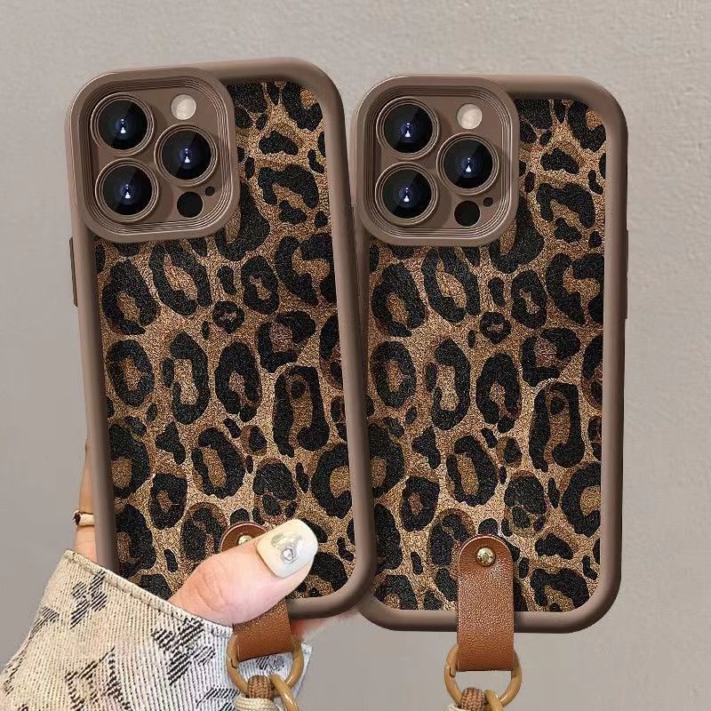 Leopard Eye Staircase Apple 16 Case 15/14/13 Pro Full Pack x/7/8 Anti Drop 6plus Protective Soft Phone Cases